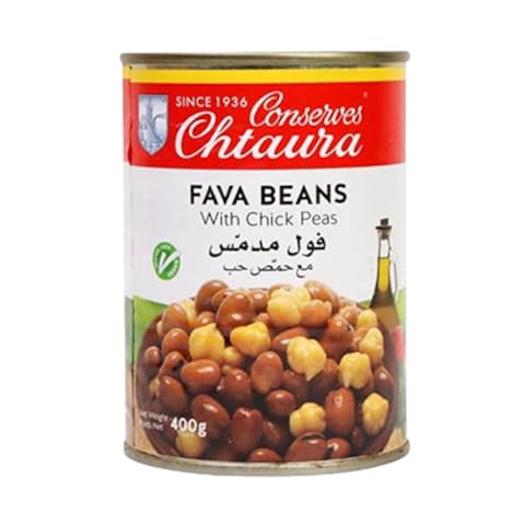 Conserves Chtoura Fava Beans &amp; Chickpeas 400GR