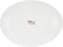 Flamingo Oval Plate, White, 14 Inches, FL7306OW