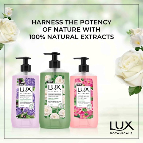 Lux Botanicals Perfumed Hand Soap With Fig Extract And Geranium Oil 500ml