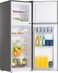 Nobel 125L Net Capacity Top-Freezer Defrost Double Door Refrigerator, Silver, NR185RSI