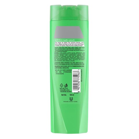 Sunsilk Strong &amp; Long Shampoo - 180ml