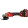 AFRA Cordless Angle Grinder 18V, 4.0Ah Battery, 115mm Disc Diameter, M14 Shaft, Lightweight, Double Switch Action, Smooth Start, Model AFT-18AG-115CDRD,1 Year Warranty