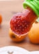 2pcs Baby Fresh Fruit &amp; Vegetable Food Feeder Bottle Green