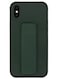Zolo Finger Grip Holder and standing cover with Car Magnetic Multi-function Shockproof Protective Case Cover For iphone X / Xs Green