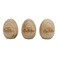 Easter Wooden Eggs 3Pcs/Box 9cm
