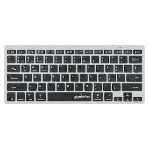 Manhattan Ultra Slim Dual Mode Wireless Keyboard L.Kb03B