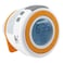 Grundig 230 Alaram Clock Radio Orange