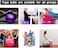 ULTIMAX Yoga Ball, Exercise Ball for Fitness-75CM(grey)