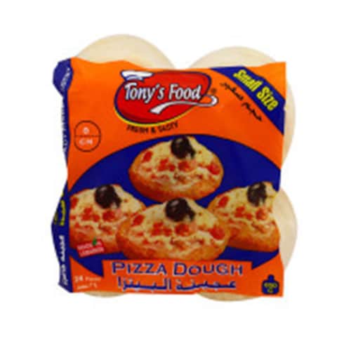 Tonys Food Pizza Dough Small 24 Pieces