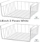 Generic 2 Pcs Kitchen Under Shelf Storage Basket Large - Lightweight Metal Organizer Rack 40 X 26 X 14 cm
