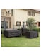 Outdoor Table Resistant Waterproof Storage Waterproof Patio Furniture Cover 270x180x89