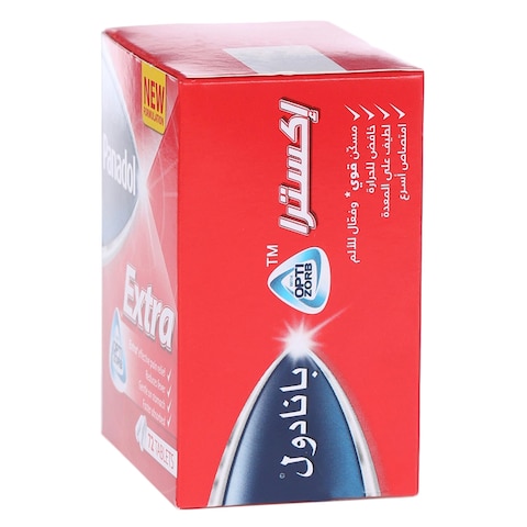 Panadol Extra With Optizorb Pain Relief Tablets 72 count