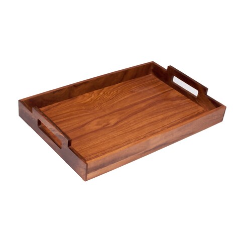 Billi Wooden Serving Tray Brown