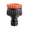 كلابر موصل صنبور متعدد الخيوط موديل 8804 - أسود 1/2 بوصة - 3/4 بوصة