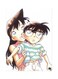 Metal Plate Of The Anime Detective Conan Poster Multicolour