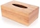 Wooden retro tissue box