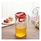 Pasabahce Kosem Glass Jug Red 1250ml