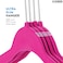 ZOBER Non-Slip Velvet Hangers - Suit Hangers (100-pack) Ultra Thin Space Saving 360 Degree Swivel Hook Strong and Durable Clothes Hangers Hold Up-to 10 Lbs, for Coats, Jackets, Pants, &amp; Dress Clothes