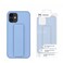 Protective Case Cover with Finger Grip Stand for iphone  11  - Blue