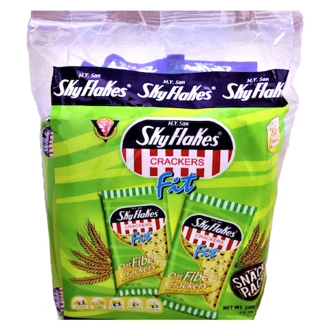 M.Y.San SkyFlakes Fit Oat Fiber Crackers 250g