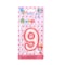 Tiba Birthday Numerical Candle - Number 9