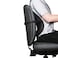 Generic Lumbar Beads Massager Car Seat Back Support - Black 1 Pcs