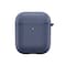 WIWU Calfskin Genuine Leather Airpods Case - Blue