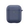 WIWU Calfskin Genuine Leather Airpods Case - Blue