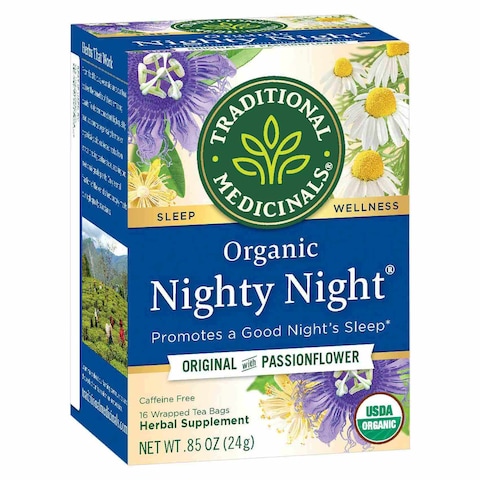 Buy Traditional Medicinals Organic Nighty Night 16 Tea Bags in UAE