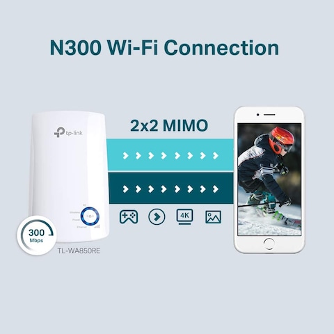 Tp-Link 300Mbps Universal Wifi Range Extender,Tl-Wa850Re