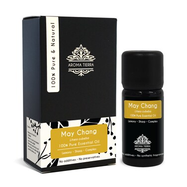 Aroma Tierra - May Chang Essential Oil (Litsea Cubeba) - Aroma Tierra - 100% Pure &amp; Natural - 10Ml