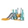 3 In 1 Cartoon Seal Slide Swing Basketball Hoops