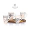 Lotus 1032 Domino Porcelain Mug - 4 Piece