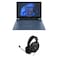 HP Victus Gaming Laptop With 15.6-Inch Display Core i5 Processor 8GB RAM 512GB SSD 4GB NVIDIA GeForce RTX Graphic Card Performance Blue And HyperX Cloud Stinger 2 Core Gaming Headset Black