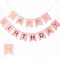 Party Time 18th Birthday Party Decorations Supplies 18th Birthday Balloons Rose Gold 18th Birthday Banner Table Confetti Decorations