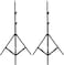 Coopic 2Pcs L-200 200cm/ 6.5 Feet Professional Heavy Duty Light Stands For Photography And Video Lighting