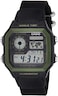 Casio - Men's 'World Time' Military Look Watch [AE-1200WHB-1BV]