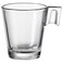 Espresso Cup Clear Glass 8 Cl