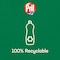 PRIL APPLE CONCENTRATED WASHING DISH DETERGENT 500ML