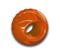 Outward Hound Bionic Opaque Ball Orange Sm