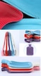 3 PCS Hot Water Bag Natural Durable Rubber BPA Free Hot Compress and Heat Therapy For Pain And Menstural Cramb Relief. (2000 ML/Bag)