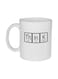 muGGyz Printed Quote Coffee Mug White 325ml