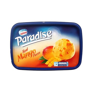Nestle Paradise Fresh Real Mango Ice Cream - 850 Ml
