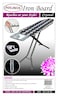Adjustable Iron Board 122x35cm Multicolour