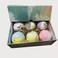 Generic-CK750 Bath Bombs Gift Set 6pcs with Dried Flower and Natural Essential Oils Fast Dissolve
