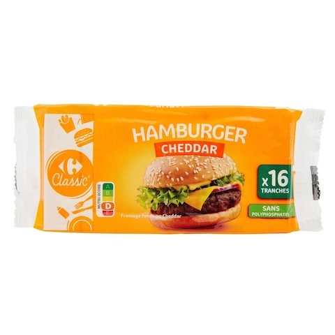 Carrefour X16 Slices Processed Cheese