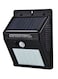 Generic 20 Led Motion Sensor Solar Light Black