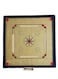 Child Toy Standard Size Wooden Carrom Board With 20 Coins &amp; Striker Set- 30X30 Inch