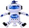 Generic Bohs Space Dancing Humanoid Robot Toy With Light Children Pet Brinquedos Electronics Jouets Electronique For Boy Kid