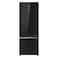Haier HRB-3664PKG-E Double Door Refrigerator Black 346L